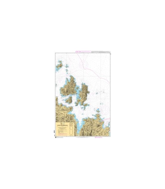 OceanGrafix French (SHOM) Nautical Chart 7191 Archipel de la Maddalena