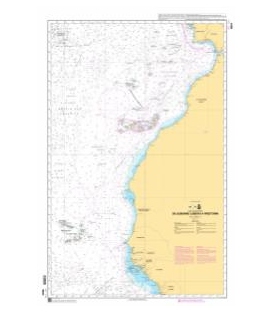 OceanGrafix French (SHOM) Nautical Chart 6624 De Lisbonne (Lisboa) à Freetown