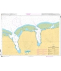 OceanGrafix French (SHOM) Nautical Chart 6657 Baies de Cook et dOpunohu