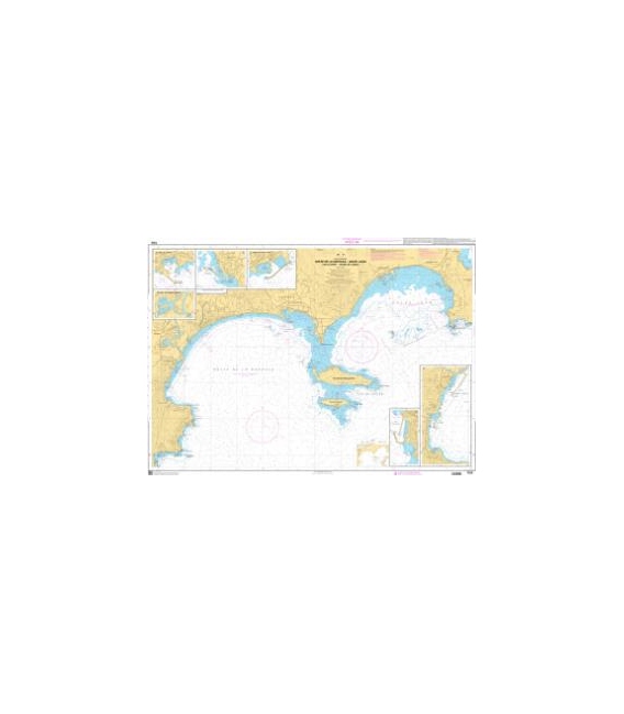 OceanGrafix French (SHOM) Nautical Chart 7205 Golfe de La Napoule - Golfe Juan - Iles de Lérins - Abords de Cannes