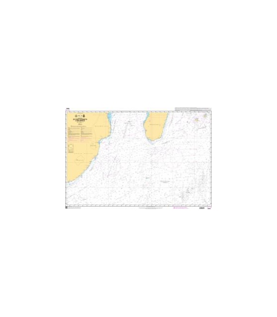 OceanGrafix French (SHOM) Nautical Chart 6664 De Port Elisabeth à Mauritius