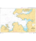OceanGrafix French (SHOM) Nautical Chart 6665 Rías de Ferrol, Ares, Betanzos et La Coruña