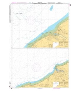 OceanGrafix French (SHOM) Nautical Chart 7207 Ports de Fécamp et du Tréport