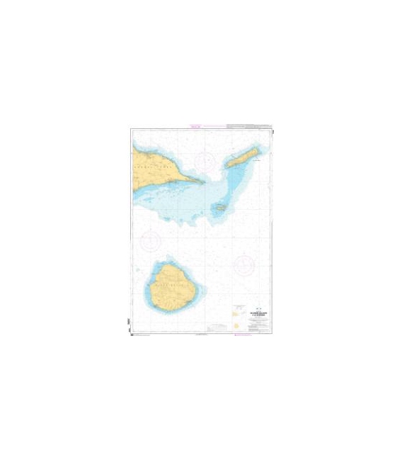 OceanGrafix French (SHOM) Nautical Chart 7208 De Marie-Galante à la Désirade