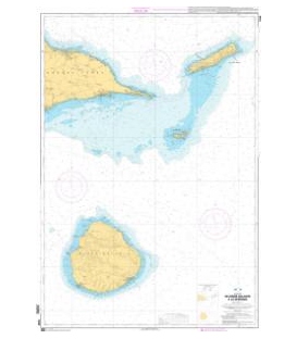 OceanGrafix French (SHOM) Nautical Chart 7208 De Marie-Galante à la Désirade
