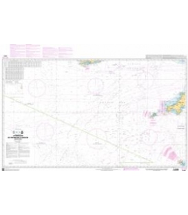 OceanGrafix French (SHOM) Nautical Chart 7210 Atterrages de lentrée de La Manche - Mer Celtique