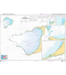 OceanGrafix French (SHOM) Nautical Chart 7218 Atolls dOuvéa et de Beautemps-Beaupré