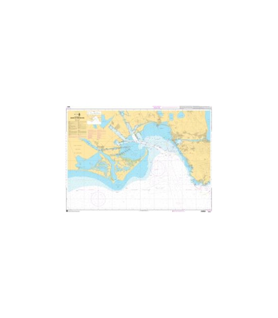 OceanGrafix French (SHOM) Nautical Chart 6684 Golfe et Port de Fos