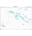 OceanGrafix French (SHOM) Nautical Chart 6689 Îles Tuamotu (Partie Ouest) - De Tahiti à Rangiroa et Makemo
