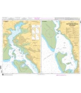 OceanGrafix French (SHOM) Nautical Chart 6717 Port Phaeton (Teauaa) - Tapuaeraha