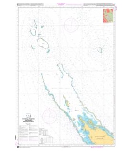 OceanGrafix French (SHOM) Nautical Chart 7760 Nouvelle-Calédonie (partie Nord) - Récifs dEntrecasteaux
