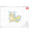 OceanGrafix French (SHOM) Nautical Chart 6741 Îles Kerguelen
