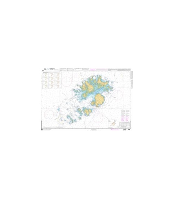 OceanGrafix French (SHOM) Nautical Chart 6745 Îles Scilly