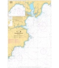 OceanGrafix French (SHOM) Nautical Chart 6747 Approches de Falmouth