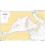 OceanGrafix French (SHOM) Nautical Chart 6757 Du Détroit de Gibraltar au Canal de Sicile