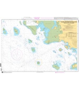 OceanGrafix French (SHOM) Nautical Chart 6770 Abords Sud-Ouest de lÎle des Pins - Baies de Kuto et de Kanuméra
