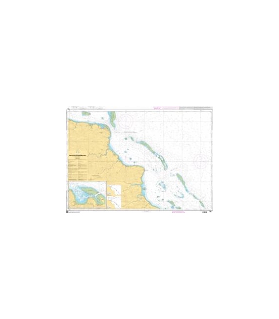 OceanGrafix French (SHOM) Nautical Chart 7756 De Touho à Ponérihouen