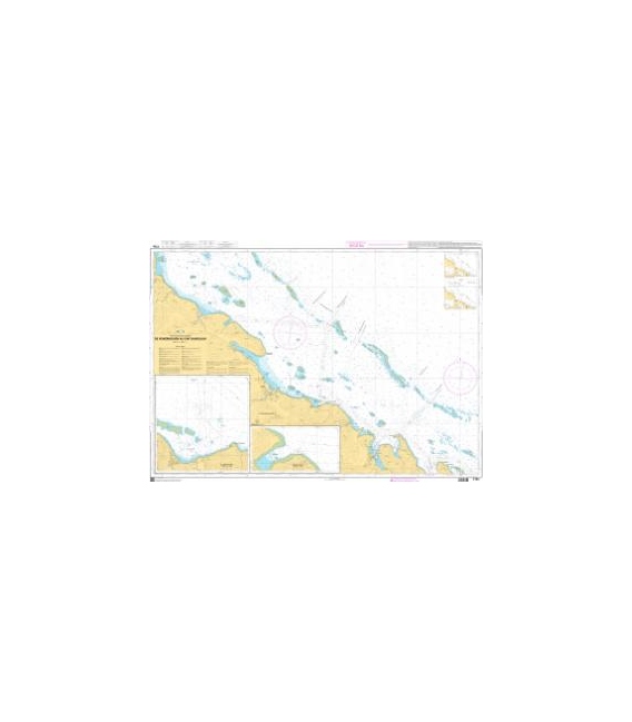 OceanGrafix French (SHOM) Nautical Chart 7755 De Ponérihouen au Cap Dumoulin