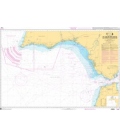 OceanGrafix French (SHOM) Nautical Chart 7754 De Cabo de São Vicente au Détroit de Gibraltar