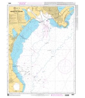OceanGrafix French (SHOM) Nautical Chart 6804 Abords de Cagliari