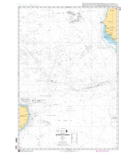 OceanGrafix French (SHOM) Nautical Chart 6813 De Récife à Dakar