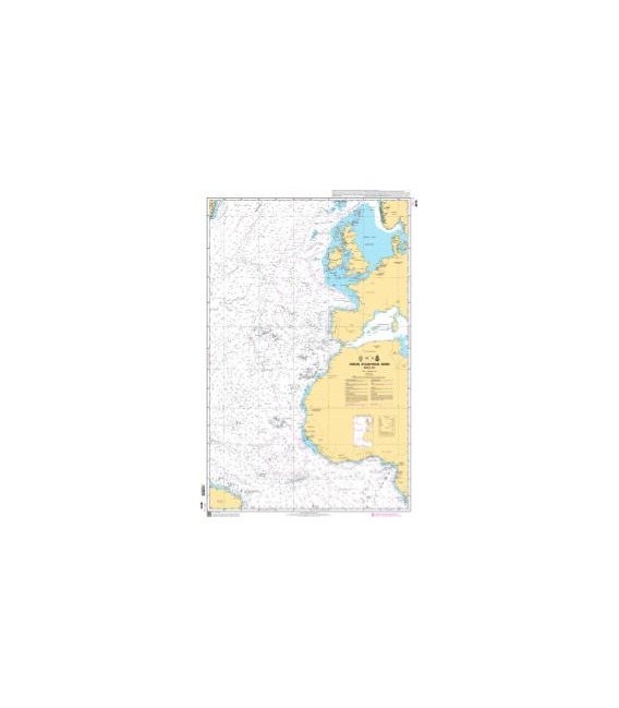 OceanGrafix French (SHOM) Nautical Chart 6815 Océan Atlantique Nord - Partie Est