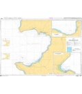 OceanGrafix French (SHOM) Nautical Chart 6820 Mouillages de lÎle Lifou - Baie du Santal