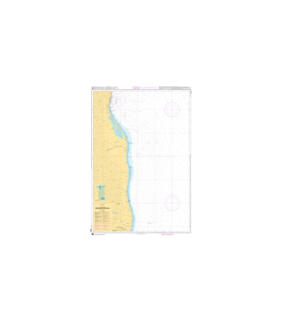 OceanGrafix French (SHOM) Nautical Chart 6823 Abords Sud de Bastia