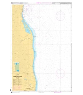 OceanGrafix French (SHOM) Nautical Chart 6823 Abords Sud de Bastia