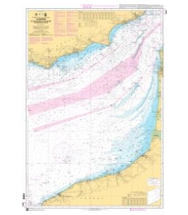 OceanGrafix French (SHOM) Nautical Chart 6824 La Manche - Du Cap dAntifer au Cap Gris-Nez - De Newhaven à Dover