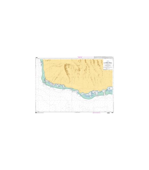 OceanGrafix French (SHOM) Nautical Chart 6828 De Atehiti à Maraa