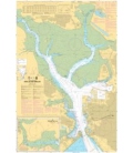 OceanGrafix French (SHOM) Nautical Chart 6833 Port de Portsmouth