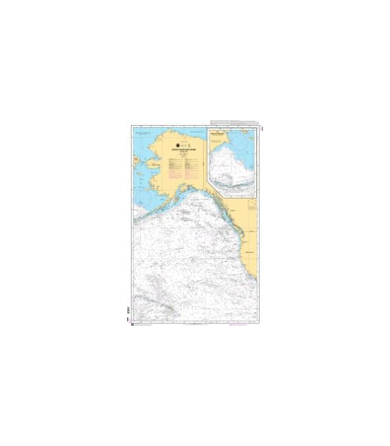 OceanGrafix French (SHOM) Nautical Chart 6835 Océan Pacifique Nord - Partie Est