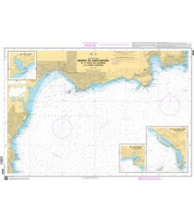 OceanGrafix French (SHOM) Nautical Chart 6838 Abords de Saint-Raphaël - De la Pointe des Issambres à la Pointe dAnthéor