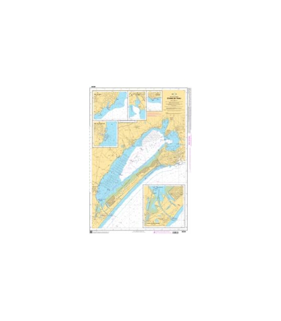 OceanGrafix French (SHOM) Nautical Chart 6839 Étang de Thau