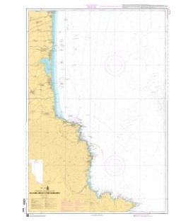 OceanGrafix French (SHOM) Nautical Chart 6843 Du Cabo Creus à Port-Barcarès