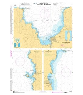 OceanGrafix French (SHOM) Nautical Chart 6850 Saint-Florent, Centuri et Macinaggio