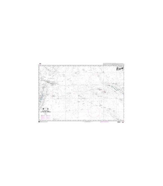 OceanGrafix French (SHOM) Nautical Chart 6880 Des Îles Tonga aux Îles des Tuamotu