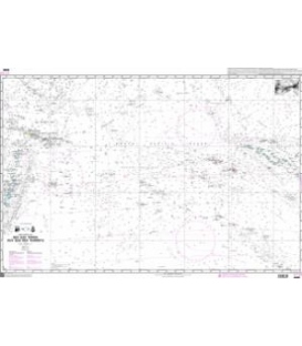 OceanGrafix French (SHOM) Nautical Chart 6880 Des Îles Tonga aux Îles des Tuamotu