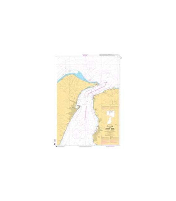 OceanGrafix French (SHOM) Nautical Chart 6887 Détroit de Messina (Stretto di Messina)