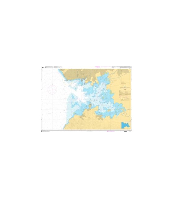 OceanGrafix French (SHOM) Nautical Chart 6892 Baie de Fort-de-France