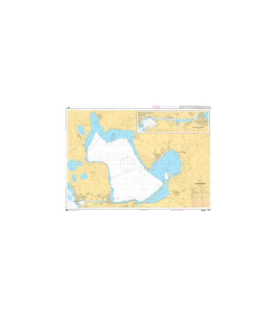 OceanGrafix French (SHOM) Nautical Chart 6907 Étang de Berre