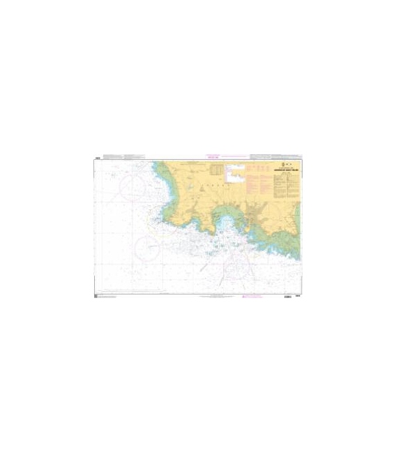 OceanGrafix French (SHOM) Nautical Chart 6938 Abords de Saint Helier