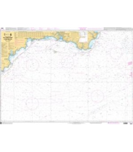 OceanGrafix French (SHOM) Nautical Chart 6941 De Lizard Point à Dartmouth