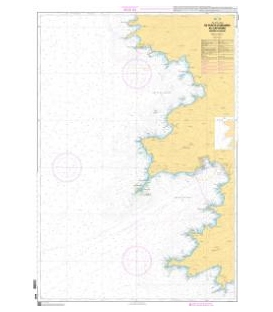 OceanGrafix French (SHOM) Nautical Chart 6942 De Punta dOrchina au Cap Muro - Abords dAjaccio