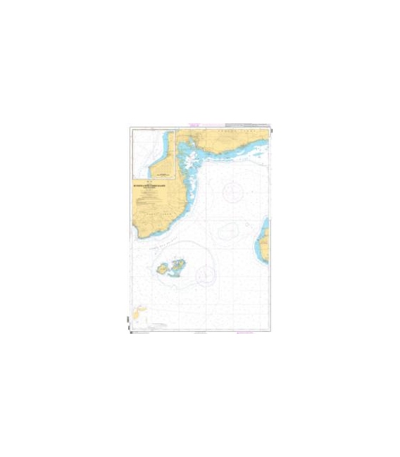 OceanGrafix French (SHOM) Nautical Chart 6948 De Pointe-à-Pitre à Marie-Galante - Canal des Saintes