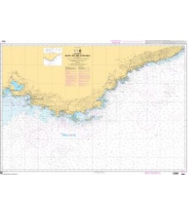 OceanGrafix French (SHOM) Nautical Chart 6951 De Fos-sur-Mer à Capo Mele