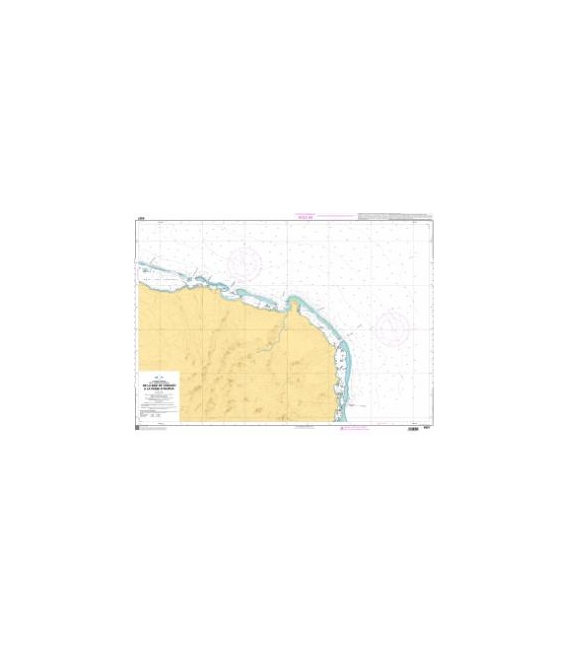 OceanGrafix French (SHOM) Nautical Chart 6957 De la Baie de Taravao à la Passe dAiurua