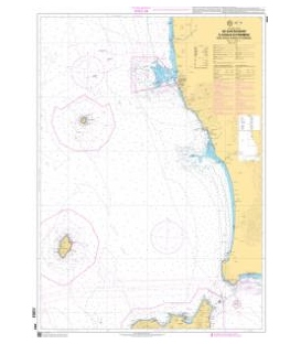 OceanGrafix French (SHOM) Nautical Chart 6963 De San Rossore au Canale de Piombino - Isole dElba, Capraia et Gorgona