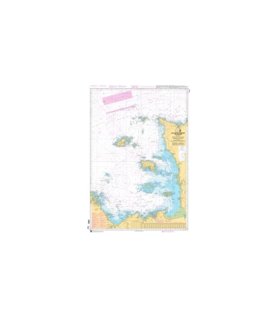 OceanGrafix French (SHOM) Nautical Chart 6966 Des Héaux-de-Bréhat au Cap Lévi